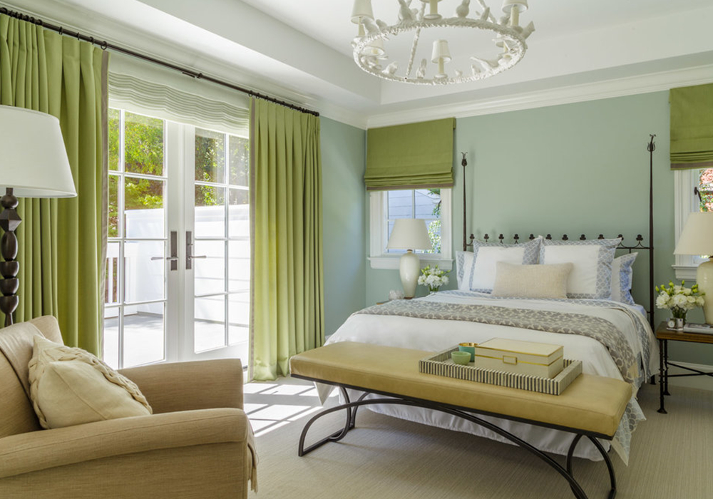 How To Choose Curtains According To The Color Of The Bedroom